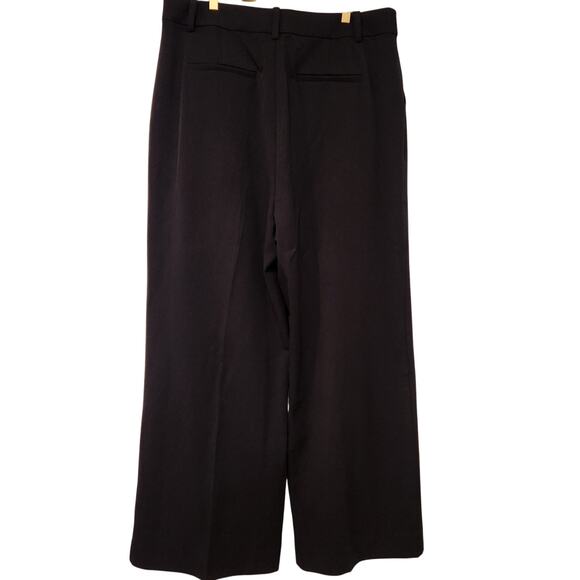 Favorite Daughter the favorite black wide-leg pants shorties size 18 - Picture 3 of 7